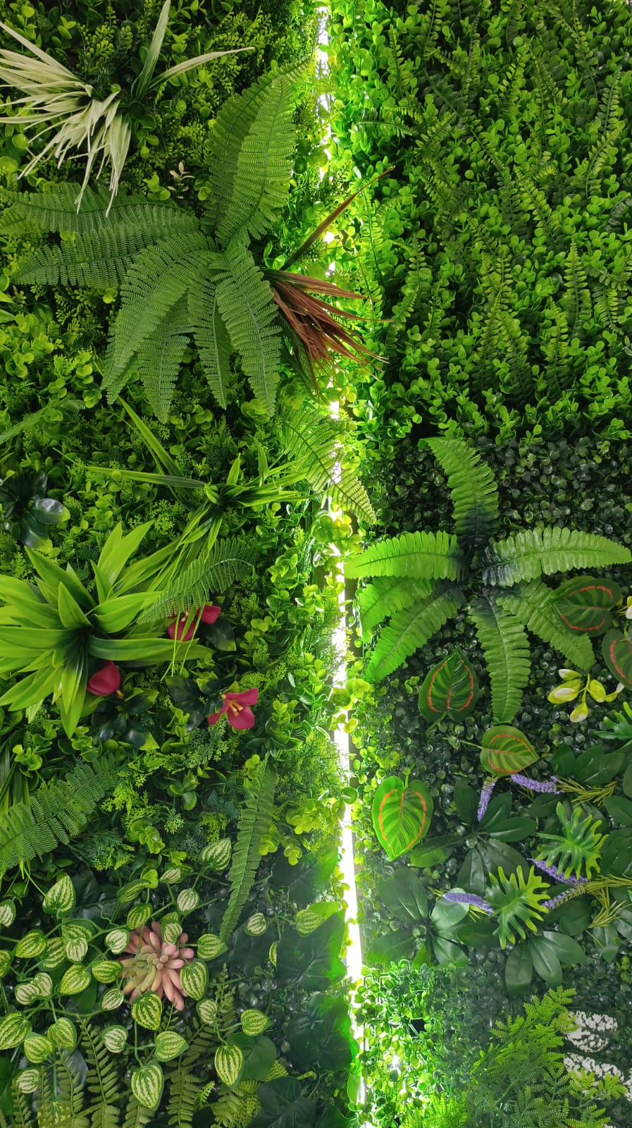 Custom 3D Artificial Green Wall Panels (Per Square Meter)